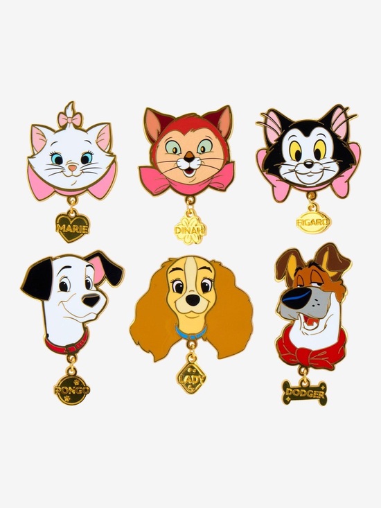 Disney Accessories - Exclusive Disney Cats & Dogs Blind Box Enamel Pin